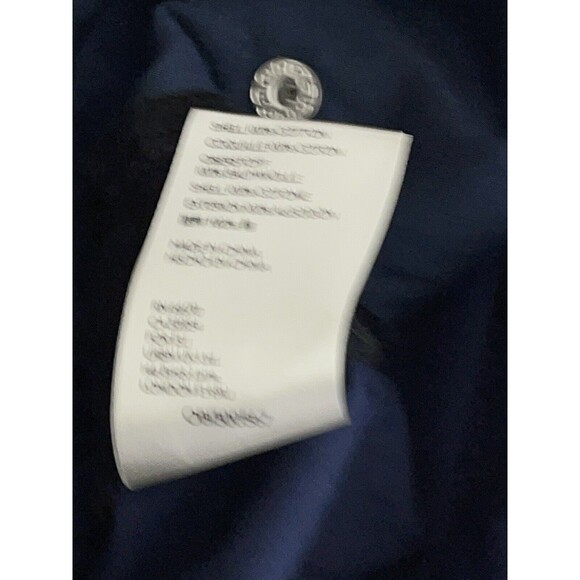 Maeve Anthropologie Women's Small Navy Tenley Twill Track Pants Side Stripes - Picture 9 of 10